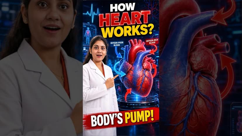 How the Human Heart Pumps Blood: Four Chambers, Valves and Circulation