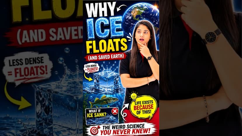 What If Ice Sank in Water? 😱 Earth Would Freeze! #sciencenukkad